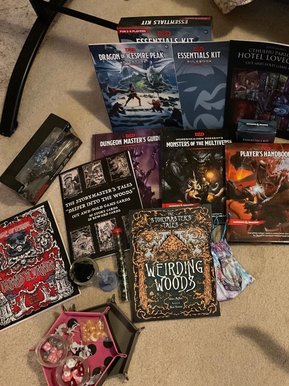 Dungeons and Dragons RPG collection bundle